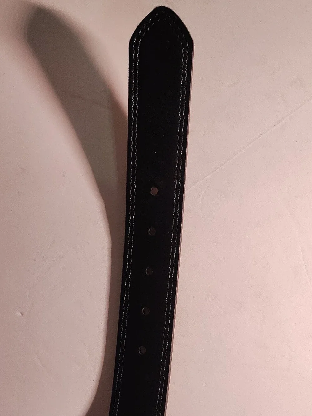 Men's Sz 34 Reversible Black Or Brown Genuine Leather Belt Gunmetal Buckle WM